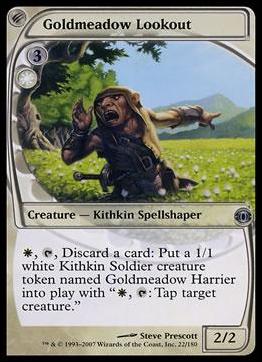 Magic the Gathering: Future Sight (Base Set) card 22 Goldmeadow Lookout