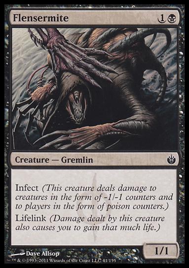 Magic the Gathering: Mirrodin Besieged (Base Set) card 41 Flensermite