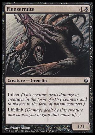 Magic the Gathering: Mirrodin Besieged (Base Set) card 41 Flensermite