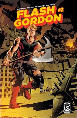Flash Gordon (2024) issue 2 Will Conrad Cover