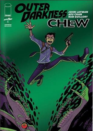 Outer Darkness/Chew issue 1-C ECCC Green Foil Cover