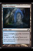 Magic the Gathering: Gatecrash (Base Set) card 241 Dimir Guildgate