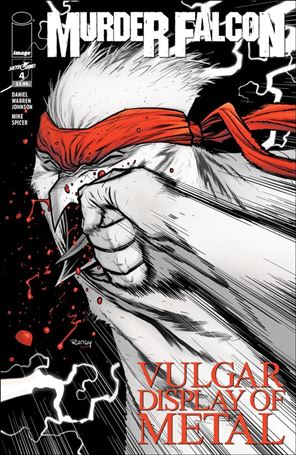 Murder Falcon issue 4-B Heavy Metal Cover