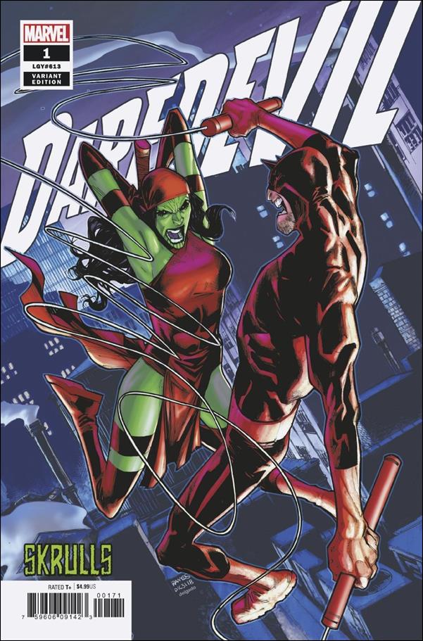 Daredevil (2019) issue 1-B Humberto Ramos "Skrulls" Cover
