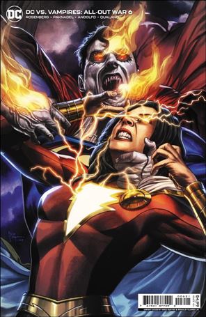 DC vs Vampires: All-Out War issue 6-B Mico Suayan Cardstock Cover