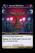 World of Warcraft: March of the Legion (Base Set) card 43 Arcane Brilliance