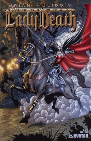 Brian Pulido's Medieval Lady Death issue 1-B Wraparound cover