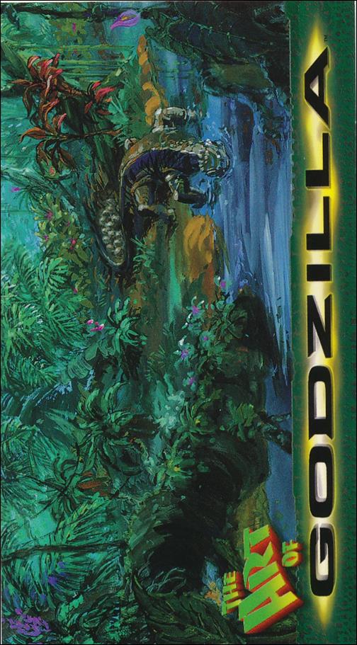 Godzilla Supervue (Base Set) card 55 it began as a lizard