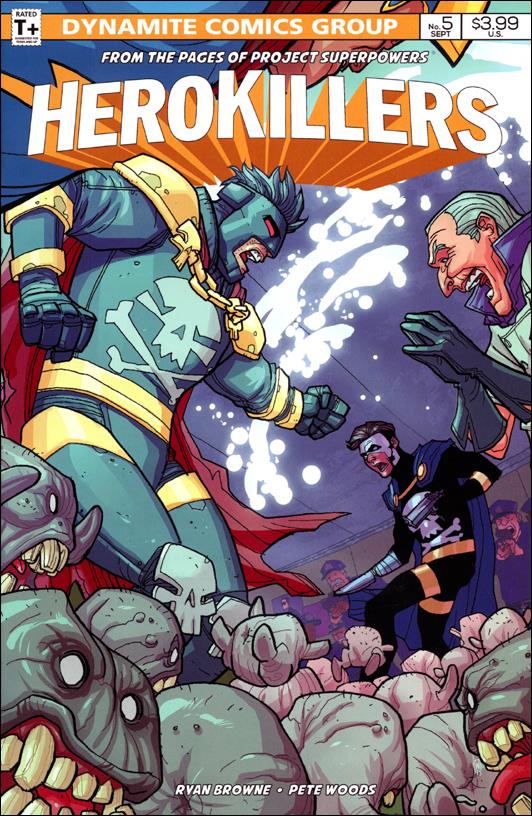 Project Superpowers: Hero Killers issue 5 Pete Woods "A" Cover