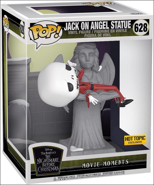 POP! Disney figure 628 Jack on Angel Statue Hot Topic Exclusive