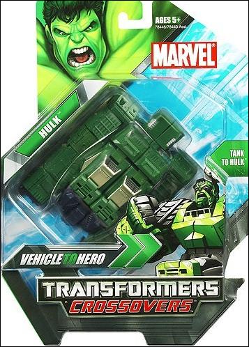 Marvel Transformers Crossovers figure 1 Hulk