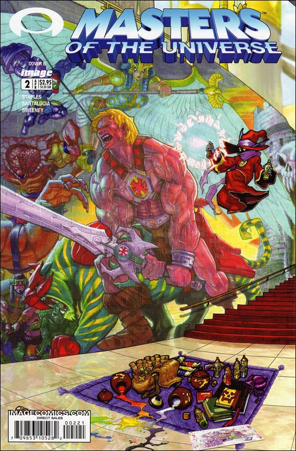 Masters of the Universe (2003) issue 2-B J.J. Kirby Cover