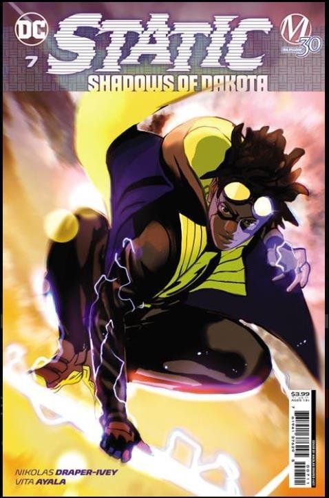 Static: Shadows of Dakota issue 7 Nikolas Draper-Ivey Cover