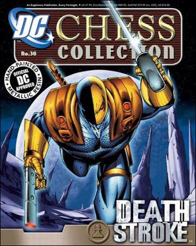 DC Chess Collection (UK) issue 36 Deathstroke (Black Pawn)