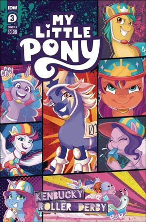 My Little Pony: Kenbucky Roller Derby issue 3 Brianna Garcia Cover