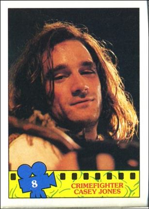 Teenage Mutant Ninja Turtles Movie (Base Set) card 8 Crimefighter Casey Jones