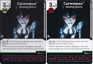 DC Comics Dice Masters Batman card 49 Catwoman: Stealing Hearts