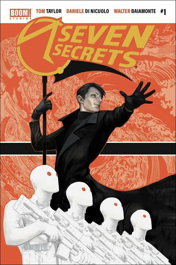 Seven Secrets issue 1-O Qistina Khalidah Cover Alpha Gold Foil Cover 1/350