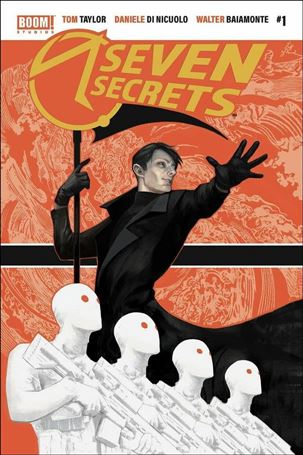 Seven Secrets issue 1-O Qistina Khalidah Cover Alpha Gold Foil Cover 1/350