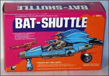 Pocket Super Heroes (Vehicles and Playsets) figure 7 Bat-Shuttle