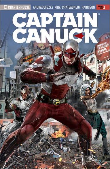 Captain Canuck Season 3 issue 1-J Demand Edtion John Gallagher Cover