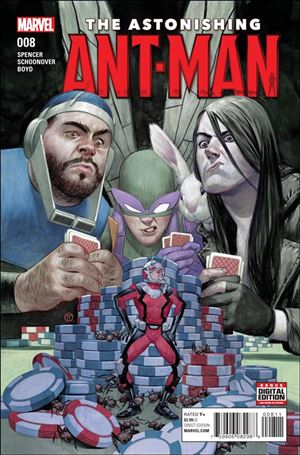 Astonishing Ant-Man issue 8 Julian Totino Tedesco Cover