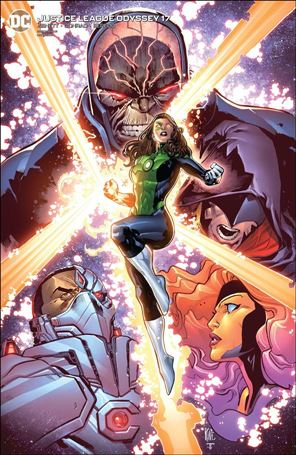 Justice League Odyssey issue 17-B Ken Lashley Cover