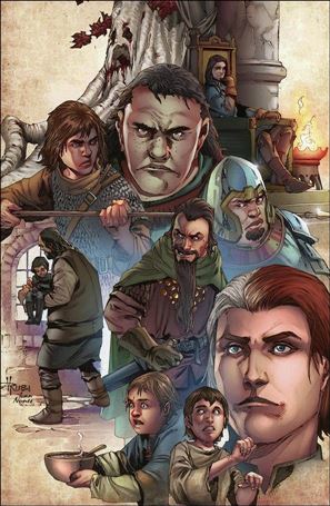 George R. R. Martin's A Clash of Kings (2020) issue 7-C Mel Rubi 1:10 Virgin Cover
