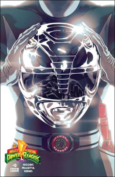 Mighty Morphin Power Rangers issue 0-B Black Ranger Cover