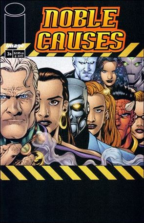 Noble Causes (2002) issue 3-B Chris Cross Cover