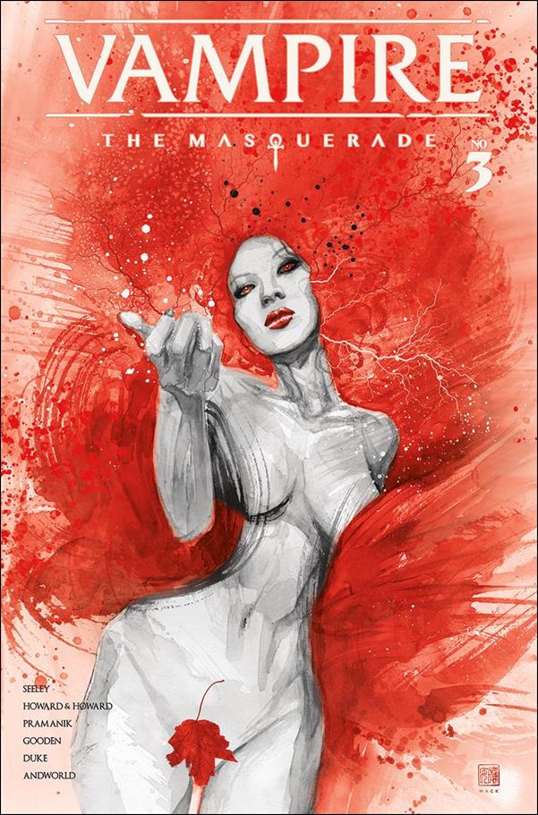Vampire the Masquerade Winter's Teeth issue 3-C David Mack Foil Cover