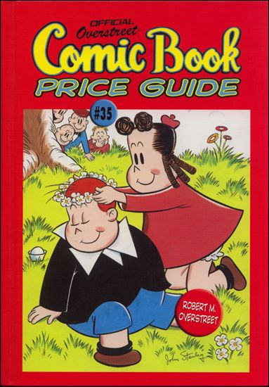 Official Overstreet Comic Book Price Guide issue 35 John Stanley Little Lulu Cover