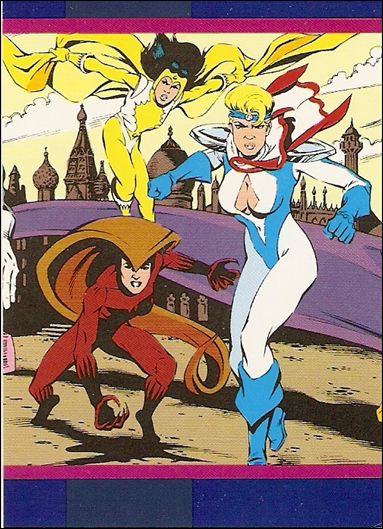 DC Cosmic Teams (Base Set) card 5 Justice League International: Card 2