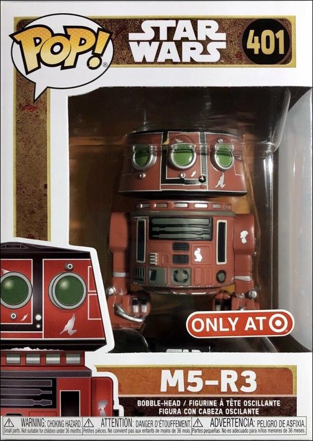 POP! Star Wars figure 401 M5-R3 Target Exclusive