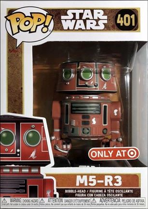POP! Star Wars figure 401 M5-R3 Target Exclusive