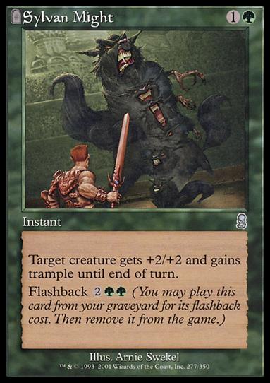 Magic the Gathering: Odyssey (Base Set) card 277 Sylvan Might