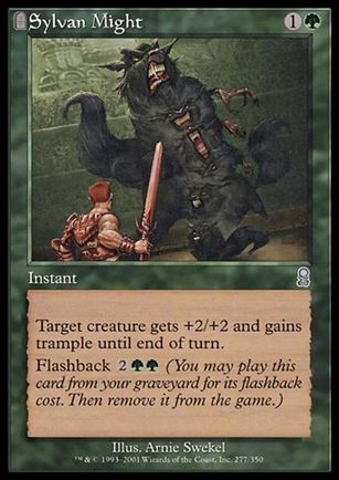 Magic the Gathering: Odyssey (Base Set) card 277 Sylvan Might