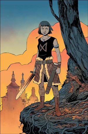 Folklords issue 1-G Peter Bergting Cover (3rd Printing)