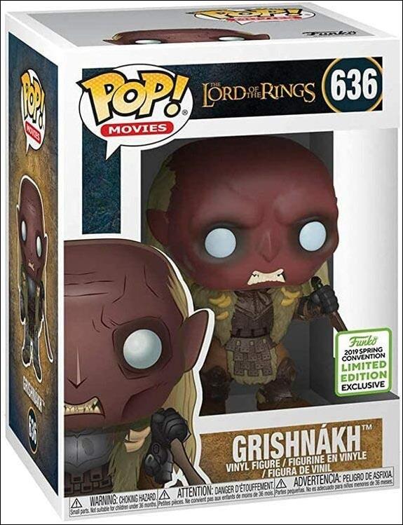 POP! Movies figure 636-B Grishnakh 2019 Spring Convention Exclusive