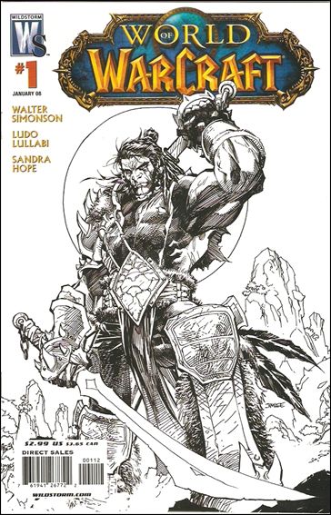 World of Warcraft issue 1-C Jim Lee Sketch Cover (2nd Printing)