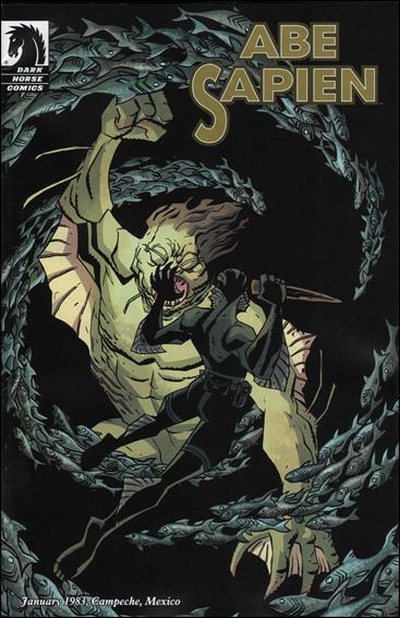 Abe Sapien issue 8-B Michael Avon Oeming Cover