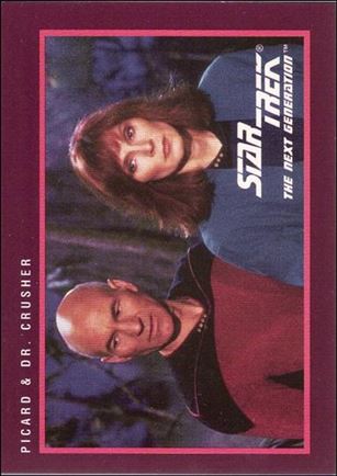 Star Trek 25th Anniversary: Series 2 (Base Set) card 290 Picard & Dr. Crusher