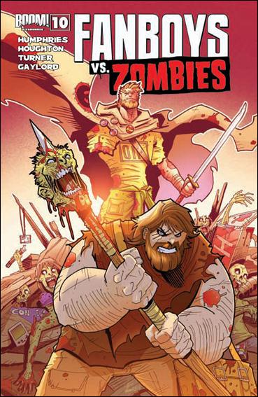 Fanboys vs Zombies issue 10 Jerry Gaylord Cover