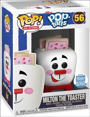 POP! Ad Icons figure 56 Milton the Toaster Funko Shop Exclusive