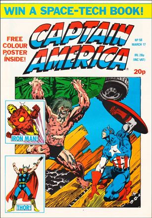 Captain America (UK) issue 56