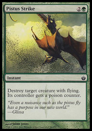 Magic the Gathering: Mirrodin Besieged (Base Set) card 86 Pistus Strike
