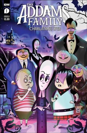 Addams Family: Charlatan's Web issue 1-B Juan Samu Cover