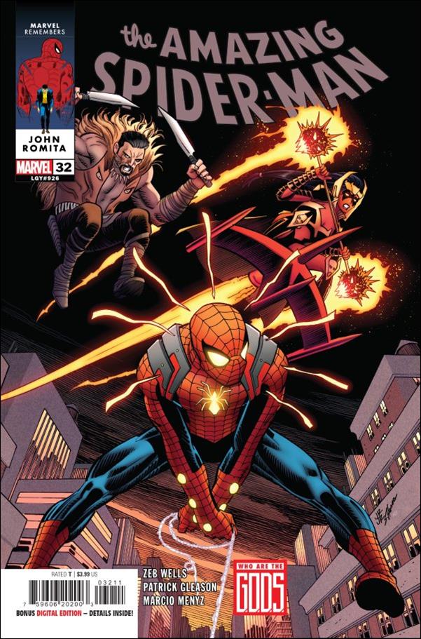 Amazing Spider-Man (2022) issue 32 John Romita Jr. Cover