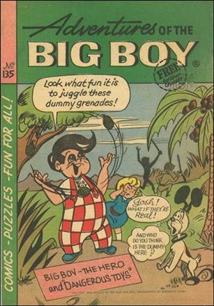 Adventures of the Big Boy issue 135-B West Coast Cover