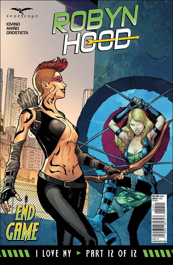 Robyn Hood: I Love NY issue 12-D Larry Watts Cover